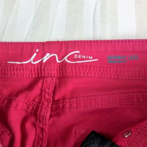 INC International Concepts Pink Jeggings - Picture 10 of 11